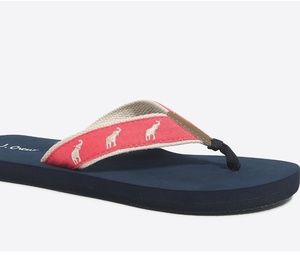 J. Crew Shoes - J.crew NWT embroidered Flip flops J. Crew Shoes - J.crew NWT embroidered Flip flops